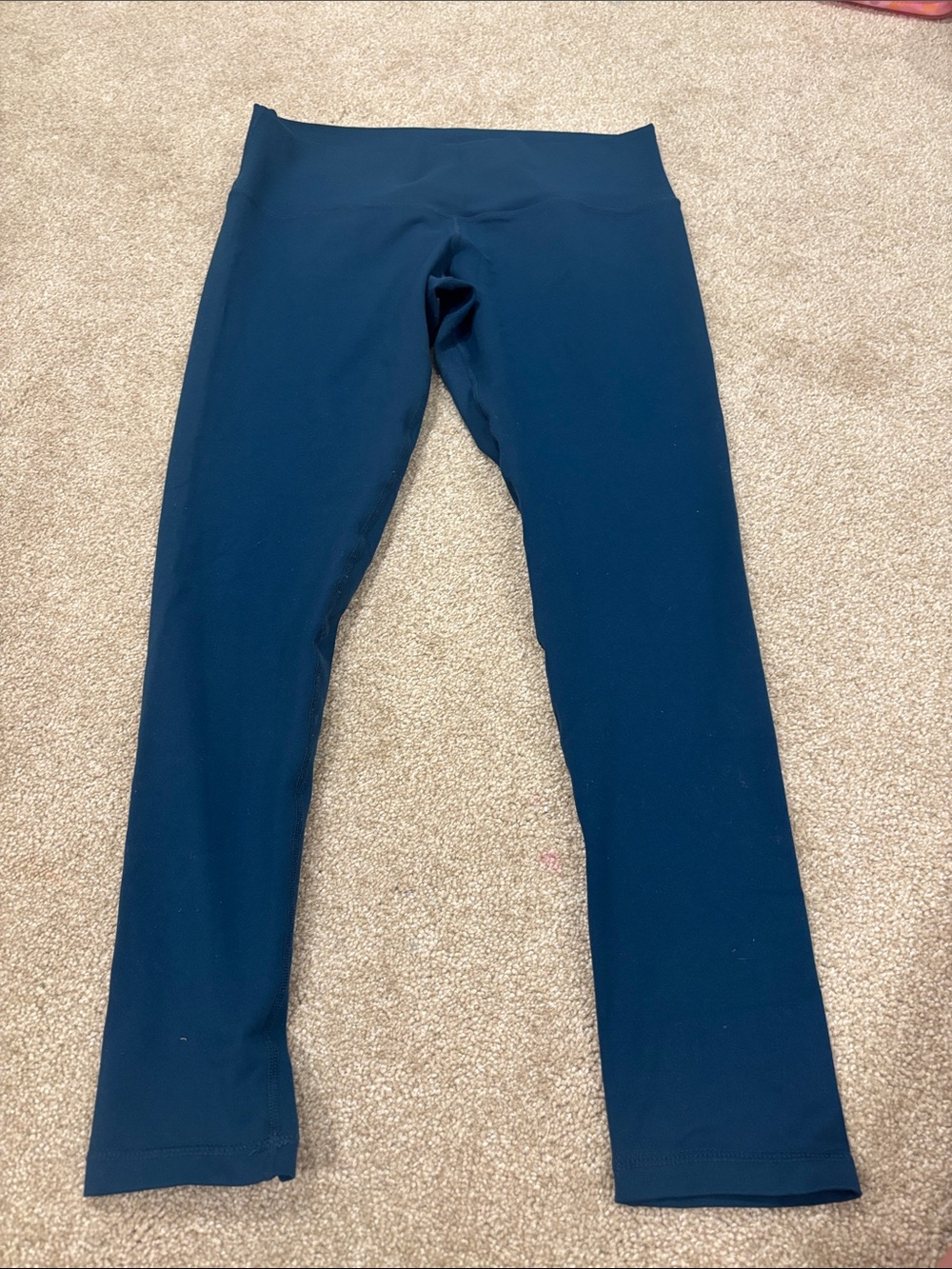 Lululemon Size 12 7/8 Blue Active Leggings
